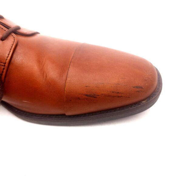 Johnston & Murphy Men\'s Lancaster Cap Toe Tan Brown Oxford Dress Shoes Size 11 M main image 6